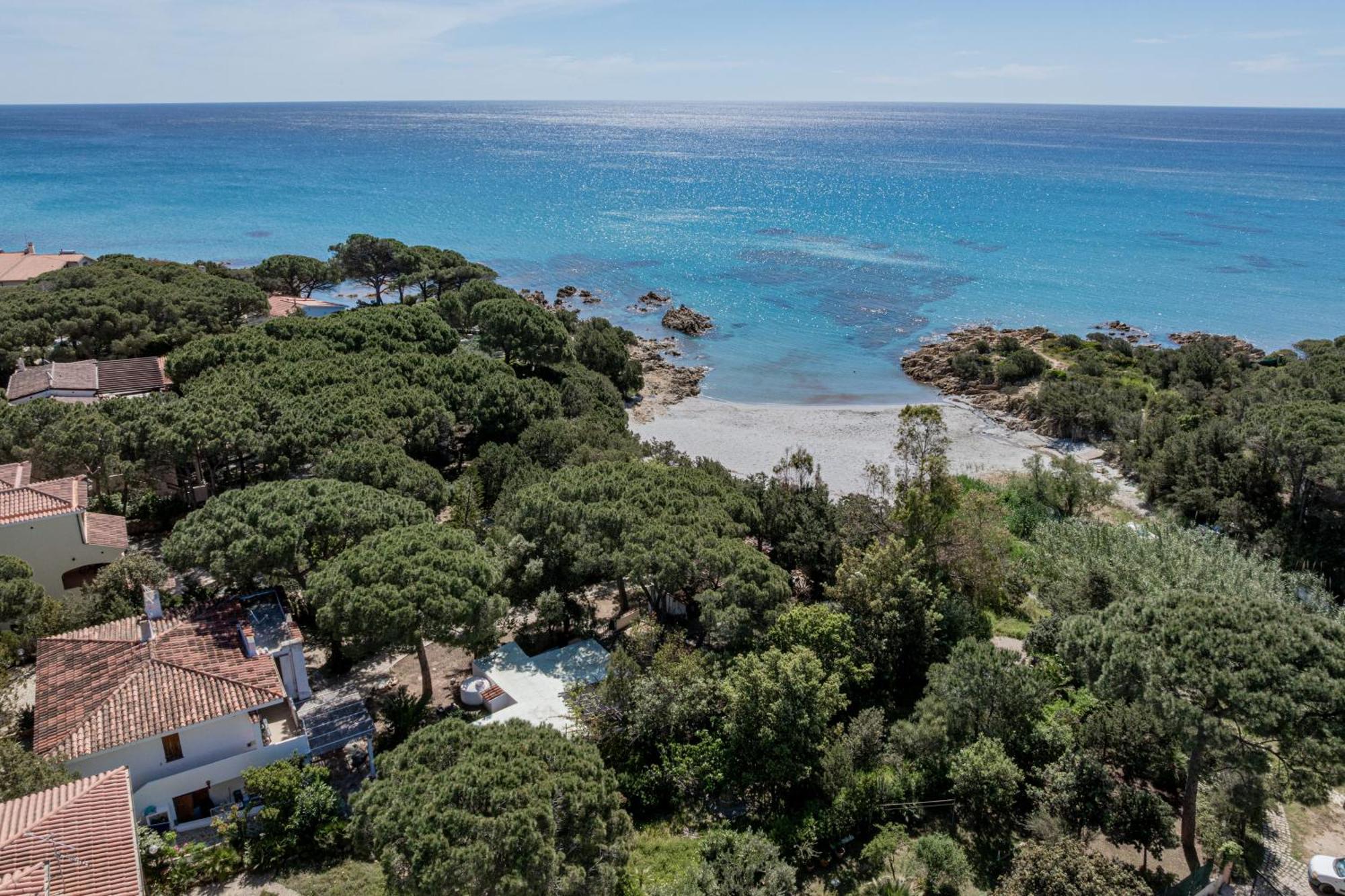 Casa Donatella, In Riva Al Mare! Villa Cala Liberotto Bagian luar foto